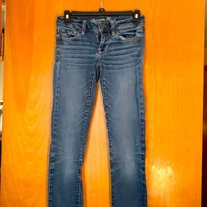American Eagle size 00 straight leg jeans